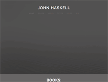 Tablet Screenshot of johnhaskell.net
